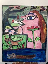 Toile Sur Châssis Jaber 94x74