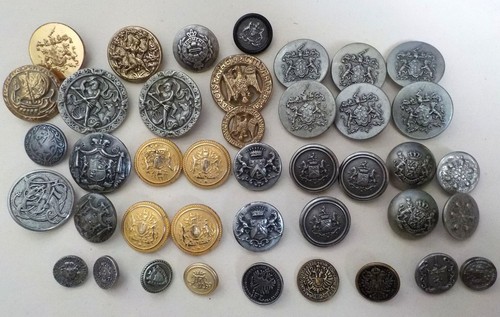 Lot boutons anciens - de, de
