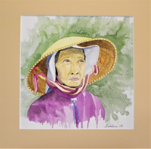 Peinture aquarelle personnage - aquarelle,