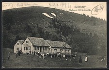 CPA Gaschney, Laiterie avec