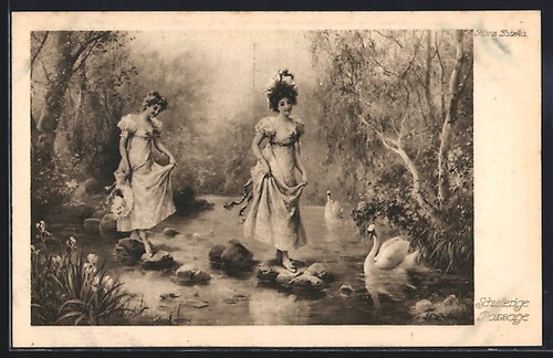 Carte postale artiste - postale, d'artiste