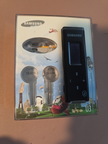 Samsung black built - yp-u3,