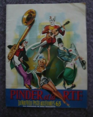 Programme cirque pinder - programme, et