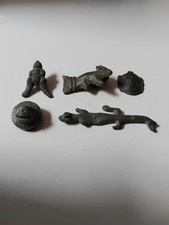 9 Appliques Romaine Bronze Décorés 