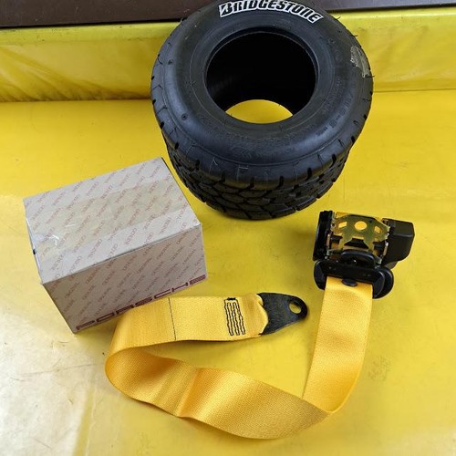 Ceinture avant jaune porsche - jaune,