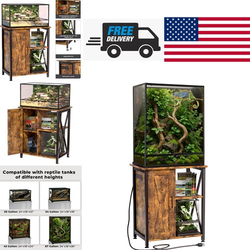 Reptile terrarium stand - terrarium, 45