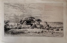 Lithographie d'Adolphe BEAUFRERE - LES PLOMARC'H
