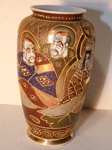 Vase satsuma personages - vase,