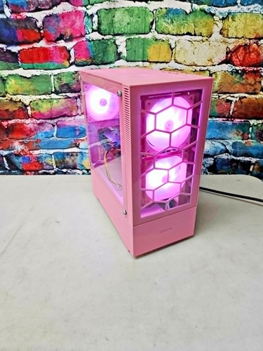 Custom pink gaming desktop - custom,