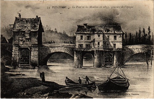 Cpa pontoise pont - cpa, les