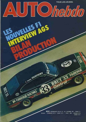 Auto hebdo 143 121978 - n°143, 14/121978
