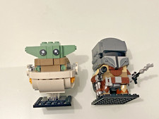 Lego Star Wars 75317 Mandalorian Et L’enfant  brickheadz