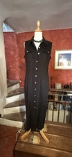 Robe Longue sans Manches Noire "ProMod" – T 42*