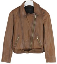 Veste En Cuir Femme Massimo
