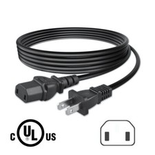 UL 6.6ft AC Power Cord For