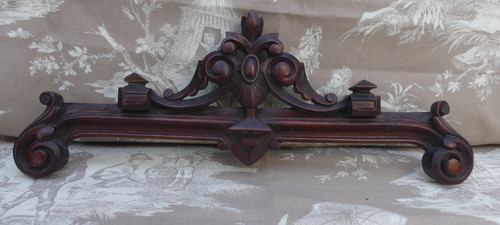 Ancien fronton armoire en - fronton,