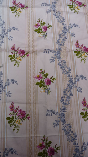 Ancien tissu vintage - vintage, french
