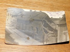 ancienne PHOTO GUERRE maison bombardé THANN ALSACE AVION LUFTWAFFE bombardement