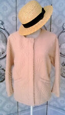  Blouson Cardigan Promod Rose Clair Saumon Loose Taille S (40/42)