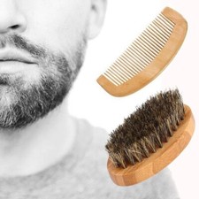 Brosse peigne barbe - +,