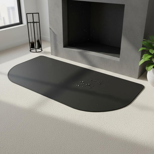 Tapis cheminée ignifuge - tapis,