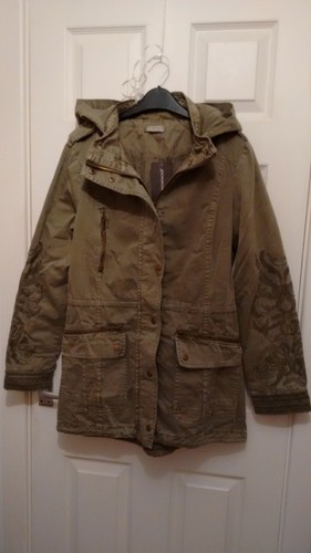 Promod khaki green cotton - green,