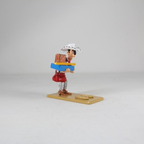 Figurine lucky luke patins - patins, à