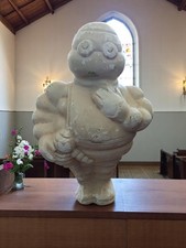  Bibendum Michelin en plâtre vintage des années 50/60