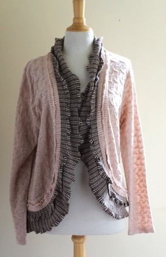 Chico beige motifs tricot - à,