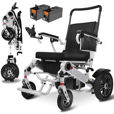 Fauteuil roulant électrique pliable léger de 40 km, fauteuil roulant divisibl...