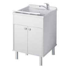 BAC À LAVER AVEC MEUBLE EN