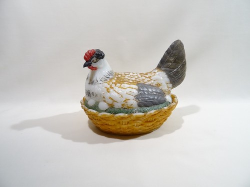 Ancienne bonbonniere poule - ancienne,