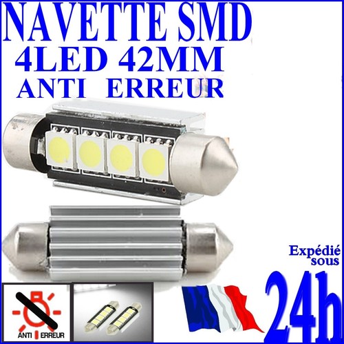 Ampoule navette led smd - a,