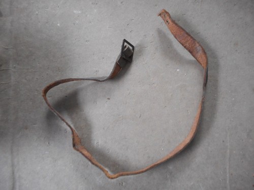 Jugulaire cuir casque - jugulaire, de