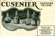 Publicité ancienne liqueurs