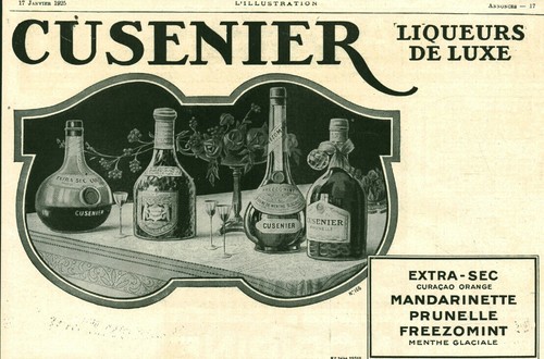 Publicité ancienne liqueurs