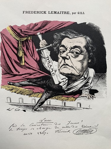 Frédérick lemaitre par gill - frédérick,