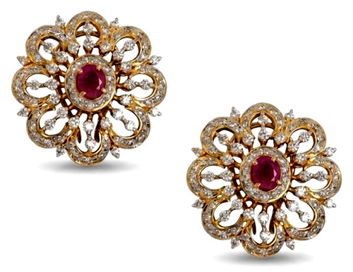 Boucles oreilles puces - boucles,