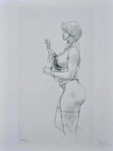 Paolo serpieri guerrière - paolo,
