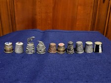 Lot de 10 dés à coudre -