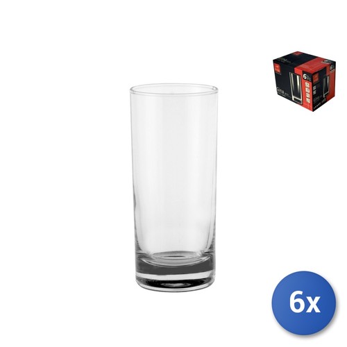 Verres verre transparent - 6x, en