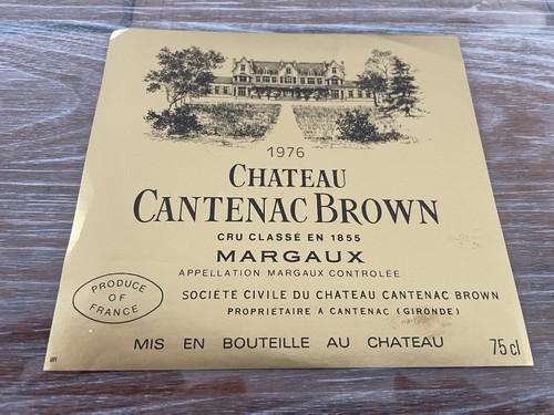 étiquette château - Étiquette, de