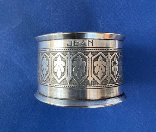 Rond serviette argent - de,