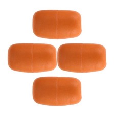  Lot de 4 flotteurs de pêche en PVC avec indicateur de frappe, boules flottantes