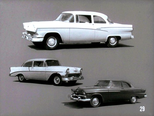 1956 ford dealer - promo, versus