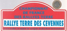 Autocollant.   Automobile. RALLYES TERRE des CEVENNES