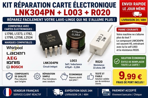 Kit réparation carte