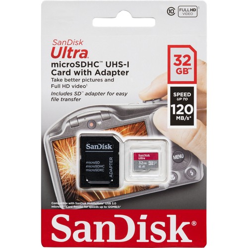 Carte mémoire sandisk ultra - mémoire,