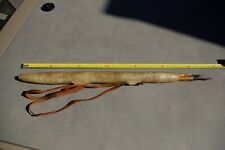 ANCIEN CARQUOIS PORTE FLECHES AFRICAIN EN CUIR/AFRICAN LEATHER QUIVER/ART TRIBAL