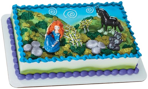 Brave merida and angus horse - and,